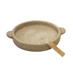 Patera betonowa podstawka 20cm Beżowa